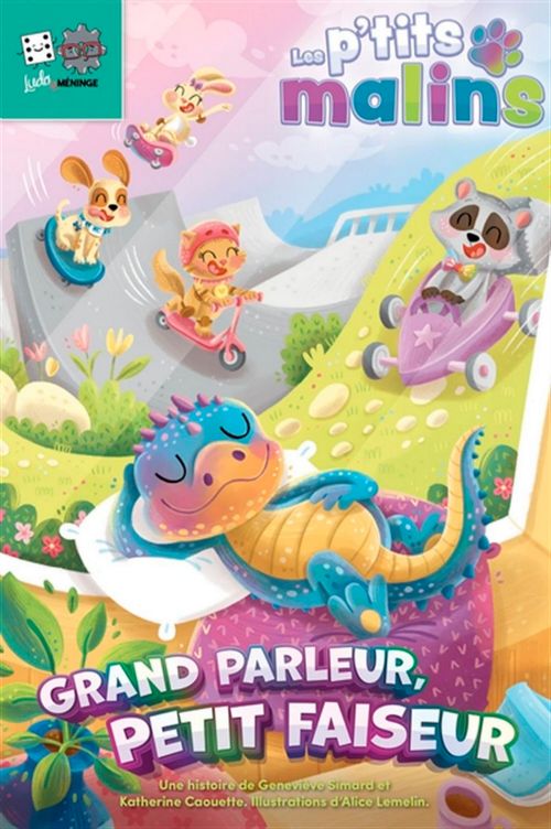 Livre - Ludo & Méninge: Les p'tits malins grand parleur, petit faiseur - Version française