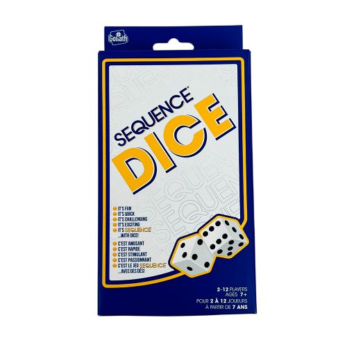 Game Sequence dice - Travel edition - Bilingual version