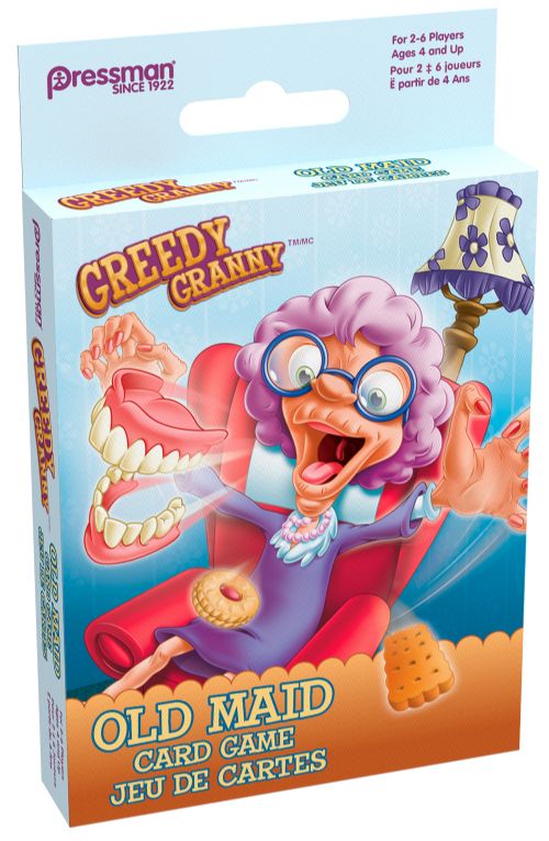 Card Game: Greedy Granny Old Maid Bil.