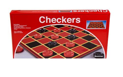 Jeu Checkers (Folding Board) - VERSION ANGLAISE