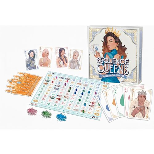 Jeu Sequence Queens Trilingue