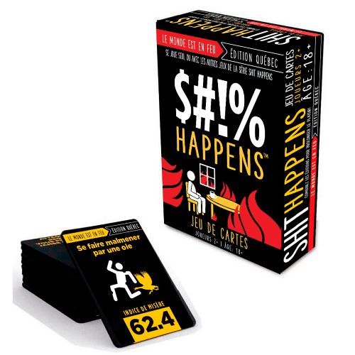 Game Shit Happens - Le monde est en feu Quebec - French version