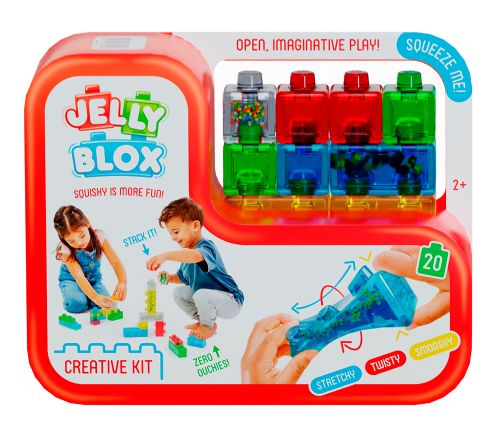 Jelly Blox - Ensemble de construction créatif 20 pièces