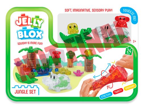 Jelly Blox - Jungle Set 24 pieces