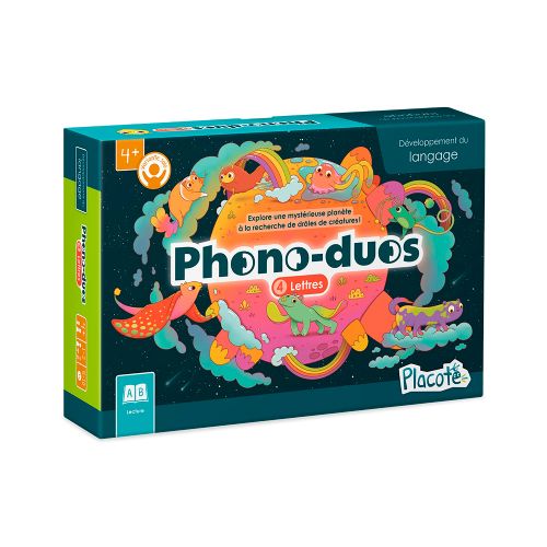 Placote - Phono-duos : Lettres (premier son d'un mot) French Version