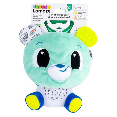 Lamaze - Ours à clip surprise 3-en-1