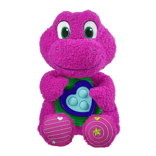 Barney's World - Peluche sensorielle Barney 30 cm