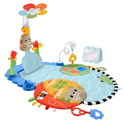 Fisher-Price - Tapis d'activité 3-en-1 Kick & Sway™ - Version bilingue