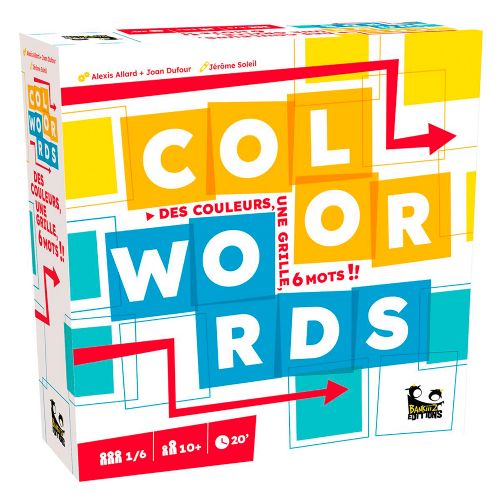Jeu Color Words Version française