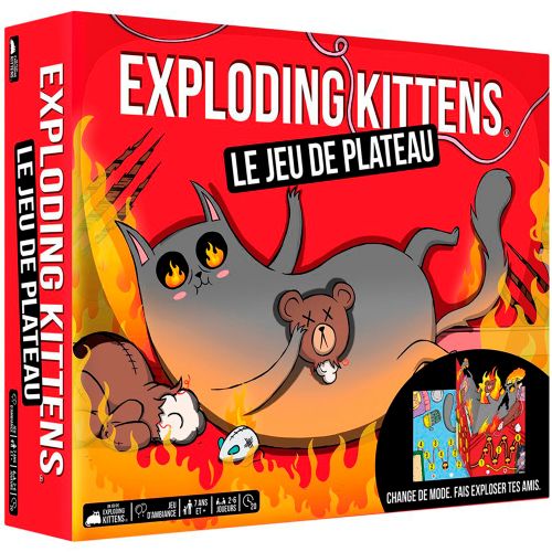 Jeu Exploding kittens - Le jeu de plateau Version française