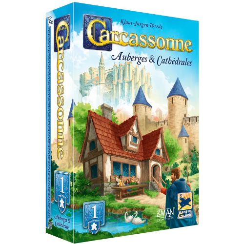 Jeu Carcassonne Extension  1 - Auberges & Cathédrales