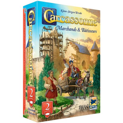 Jeu Carcassonne Extension  2 - Marchands & Bâtisseurs