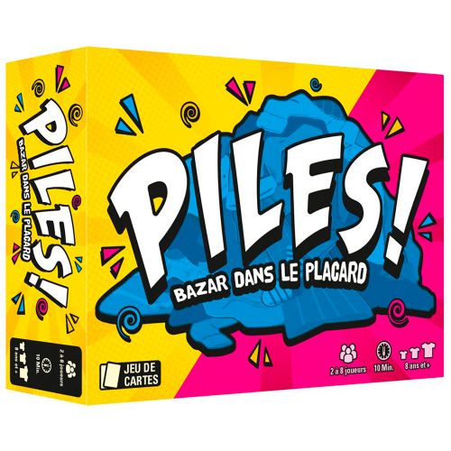 Game Piles! Bazar dans le placard French version