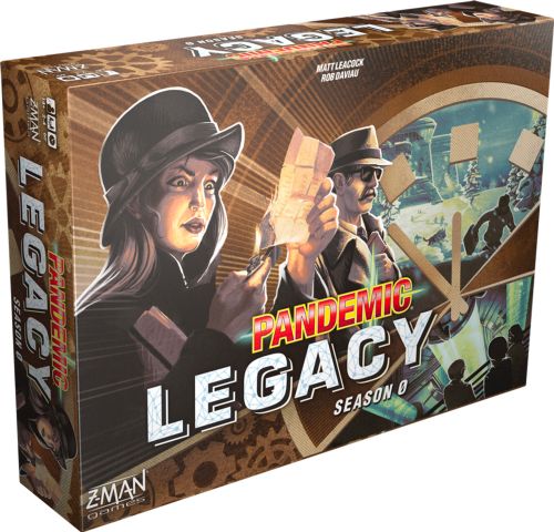 Jeu Pandemic Legacy Saison 0 Version française