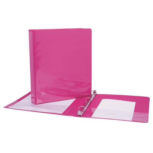 Reliure de présentation à anneaux 0.5" Rose