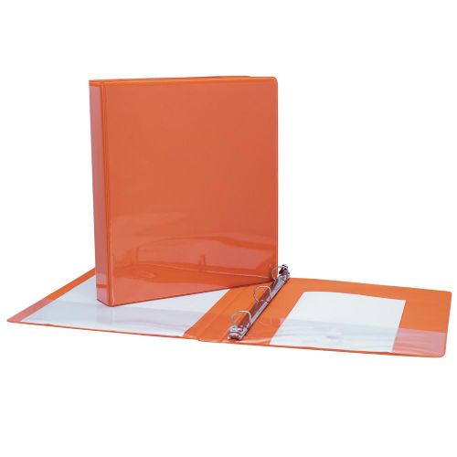 Reliure de présentation à anneaux 1" Orange