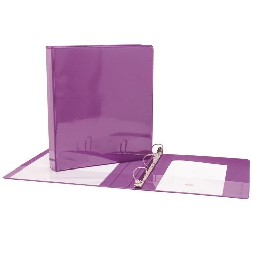 Reliure de présentation à anneaux 1.5" Mauve
