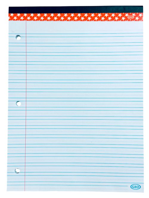 Interlined and dotted lines writing tablet
