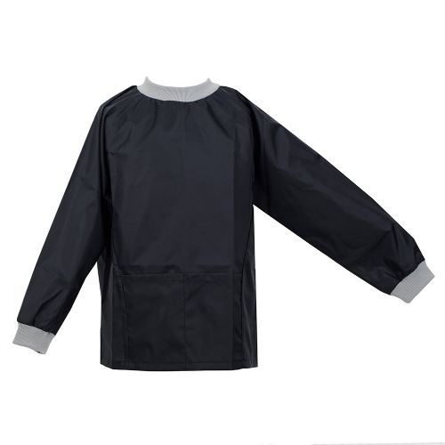 Tablier 6 ans, noir et gris