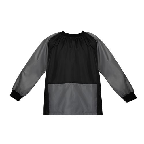 Tablier 4 ans, noir et gris