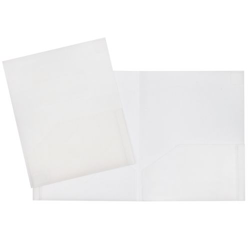Portfolio de plastique - Pochettes clair