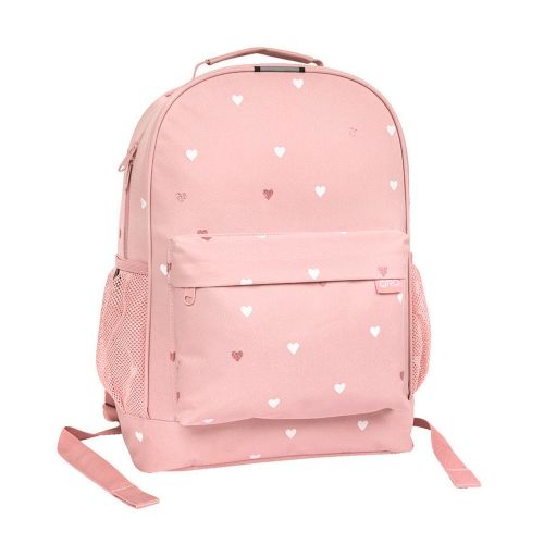 Coeur - Sac à dos pochette avant (ORO)