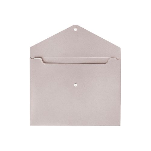 Enveloppe de plastique biodégradable, grise