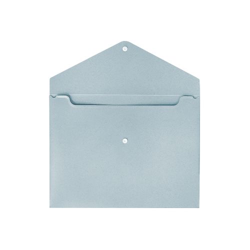 Enveloppe de plastique biodégradable, bleue