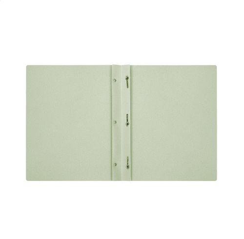Duo-tang biodégradable avec attaches, vert