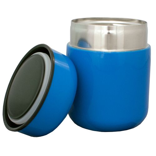 Insulated bottle 350ml, blue (Geo)