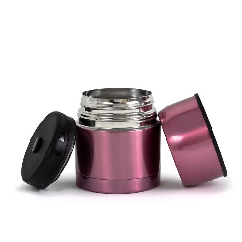 Contenant isotherme 470ml, rose (Geo)
