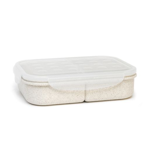 Boîte-repas en plastique biodégradable, naturel