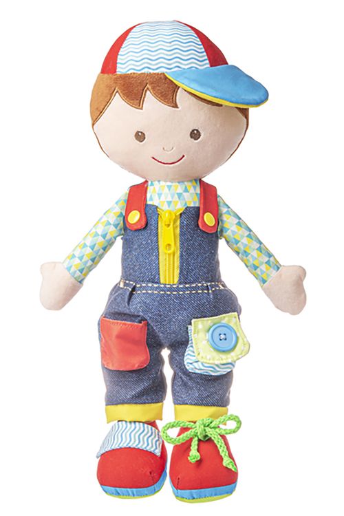 Peluche - Apprends à habiller ta poupée 15,5''
