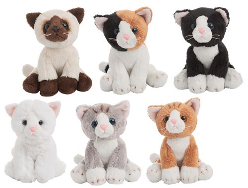 Peluche Héritage Collection - Mini chat 13 cm, assortiment