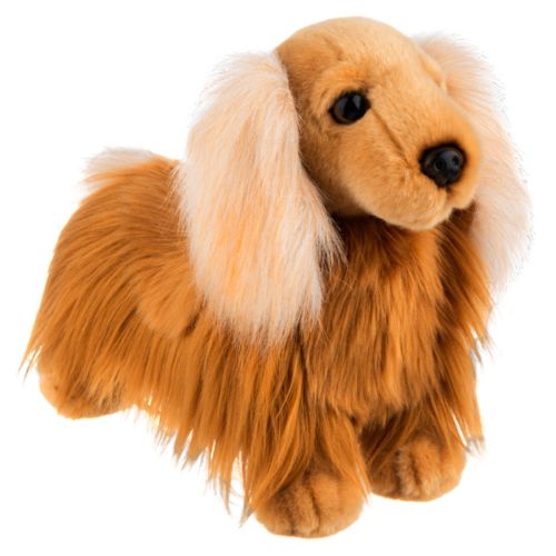 Peluche Heritage Collection - Teckel à poil long 30 cm