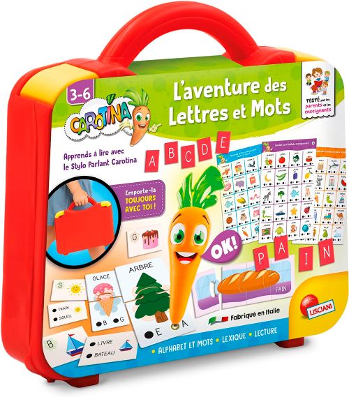 Carotina - L'aventure des lettres et des mots French Version