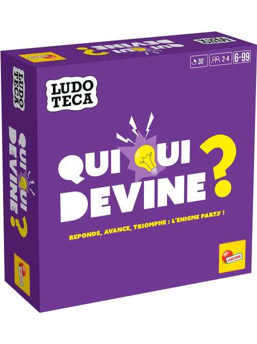LUDO TECA - Game Qui qui devine? French Version