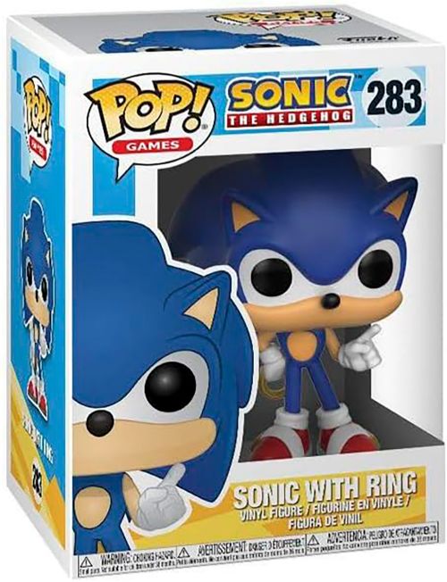 Funko Pop! - Sonic le hérisson avec Anneau n°283