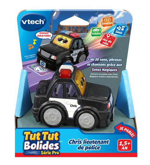 Tut Tut Bolides Chris lieutenant de police Version française