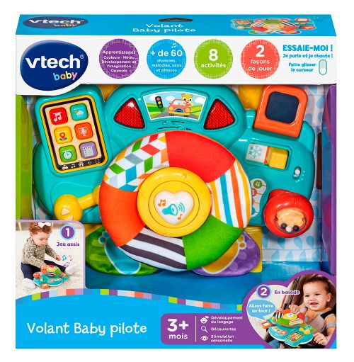 Volant Baby pilote Bilingue
