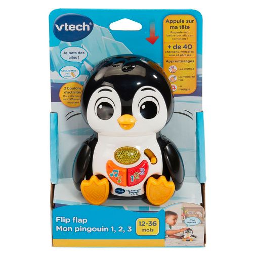 VTech - Flip flap Mon pingouin French Version
