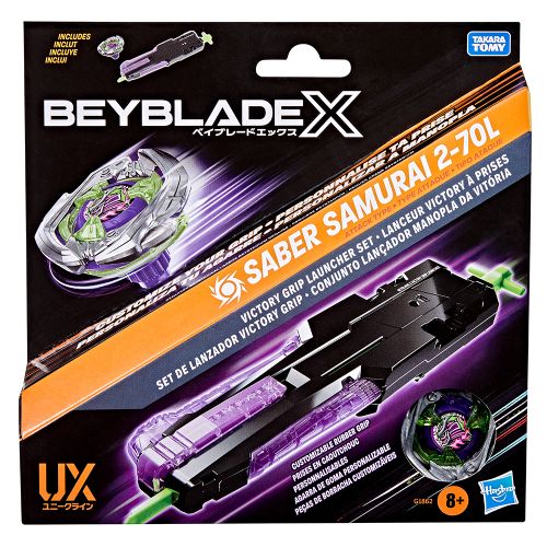 Beyblade X - Sam Saver Sword De luxe lanceur et haut