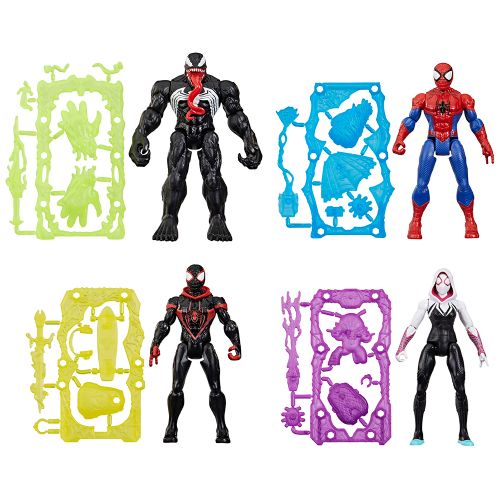 Spider-Man -4.5IN Action Gear Figure Assorted