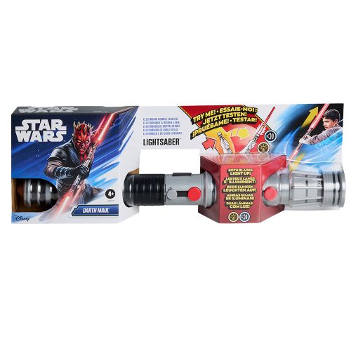 Star Wars - Sabre laser à double lame électronique de Darth Maul