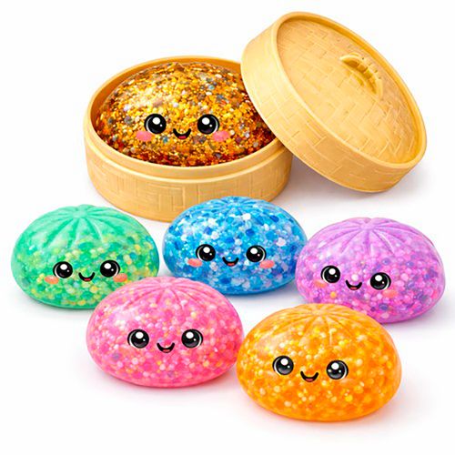 Squishy Dumpling mystère Billes ADN, assortiment