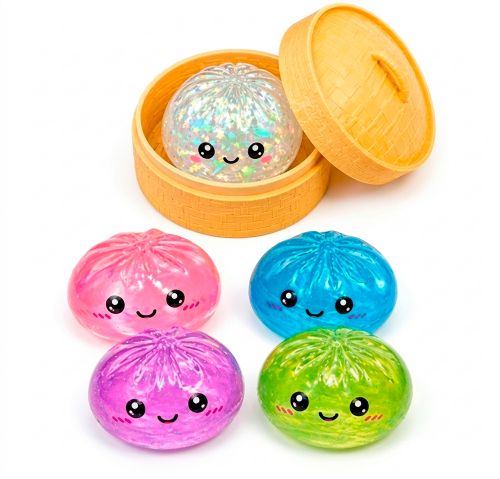 Squishy Dumpling mystère Maltose, assortiment
