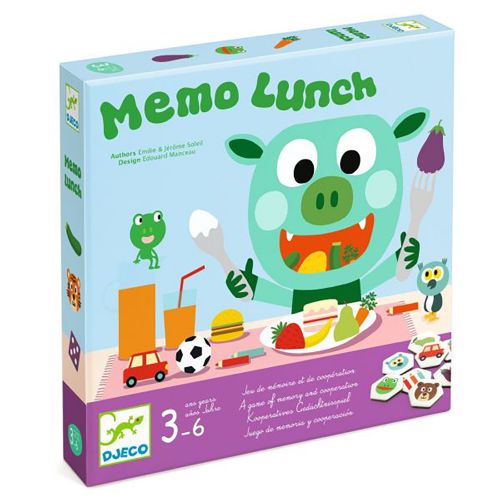 Djeco - Memo Lunch Bilingue