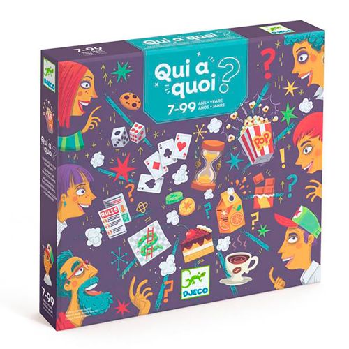 Djeco - Jeu Qui a quoi ?