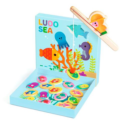 Djeco - Ludo Sea - 4 jeux