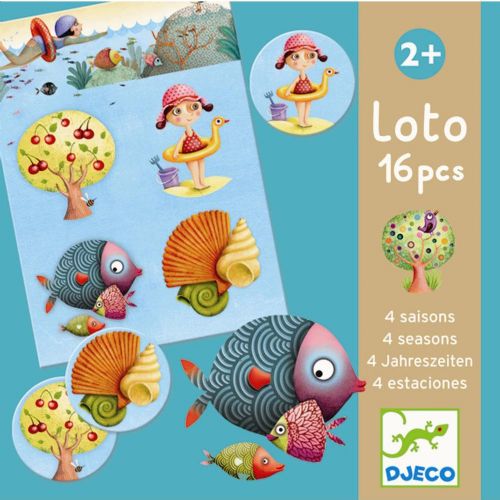 Djeco - Jeu Loto les 4 saisons